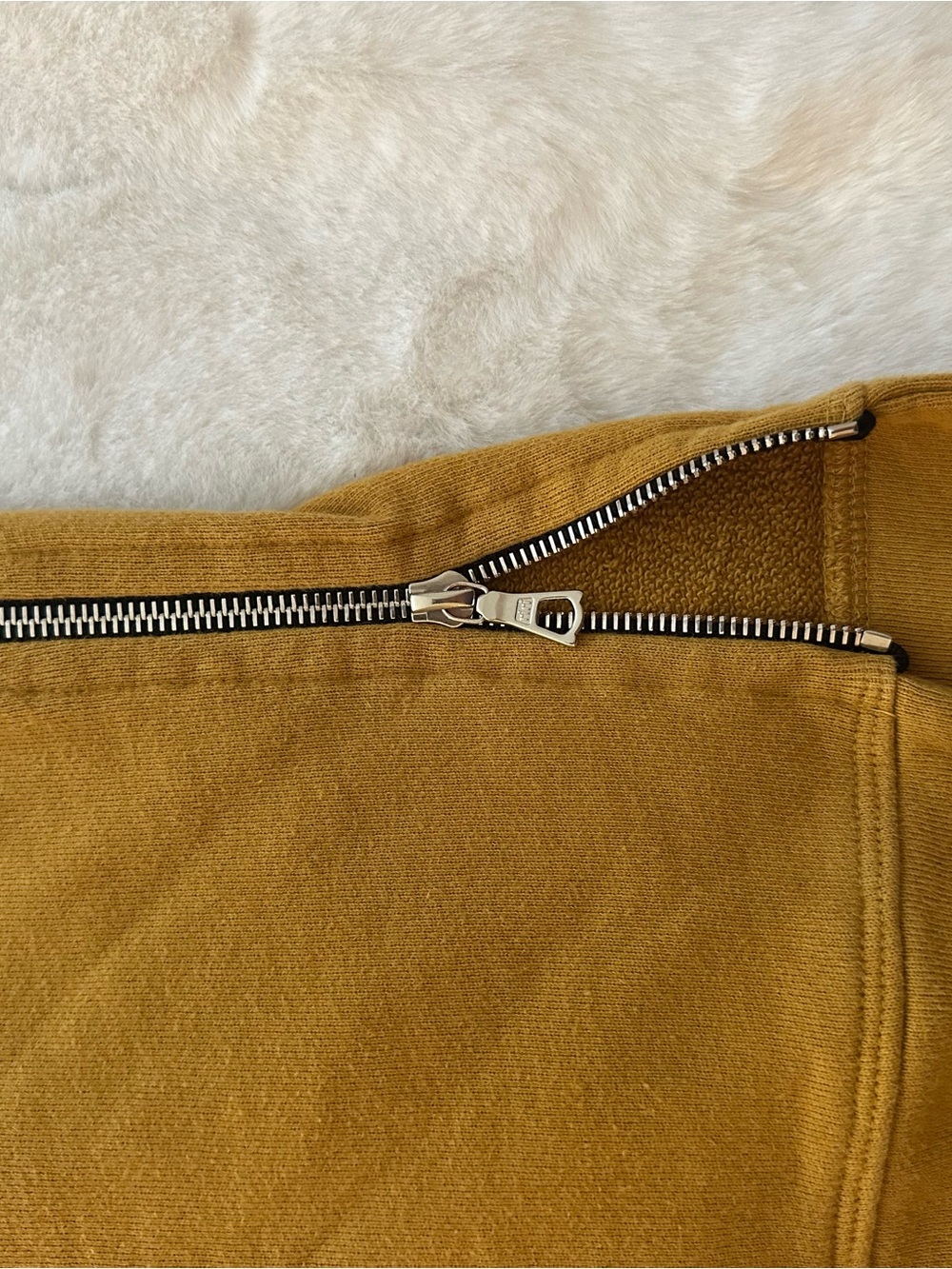 John Elliott Men's mustard Yellow villian Hoodie size 3 (large) - Picture 6 of 7